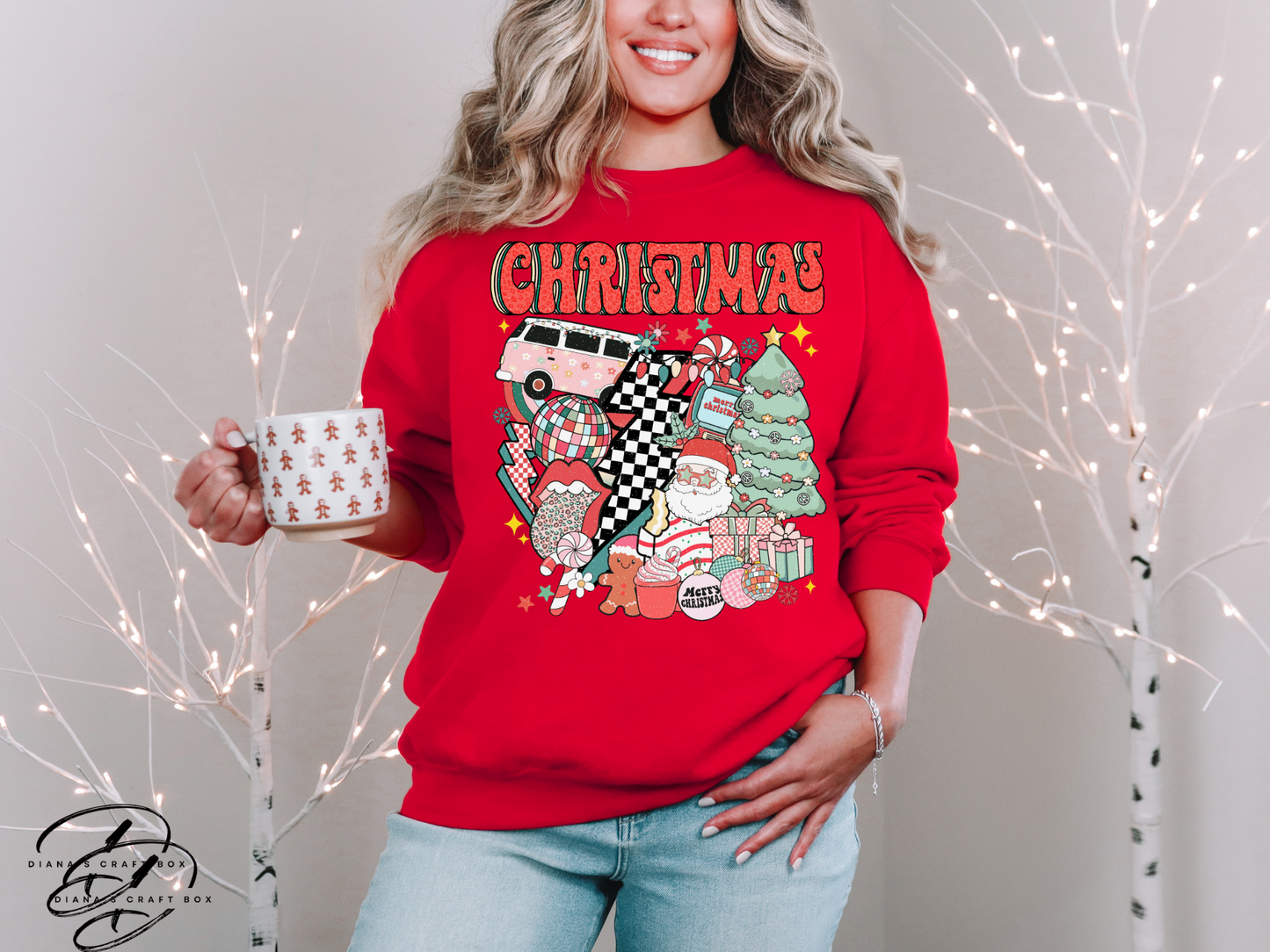 Retro Christmas Sweatshirt