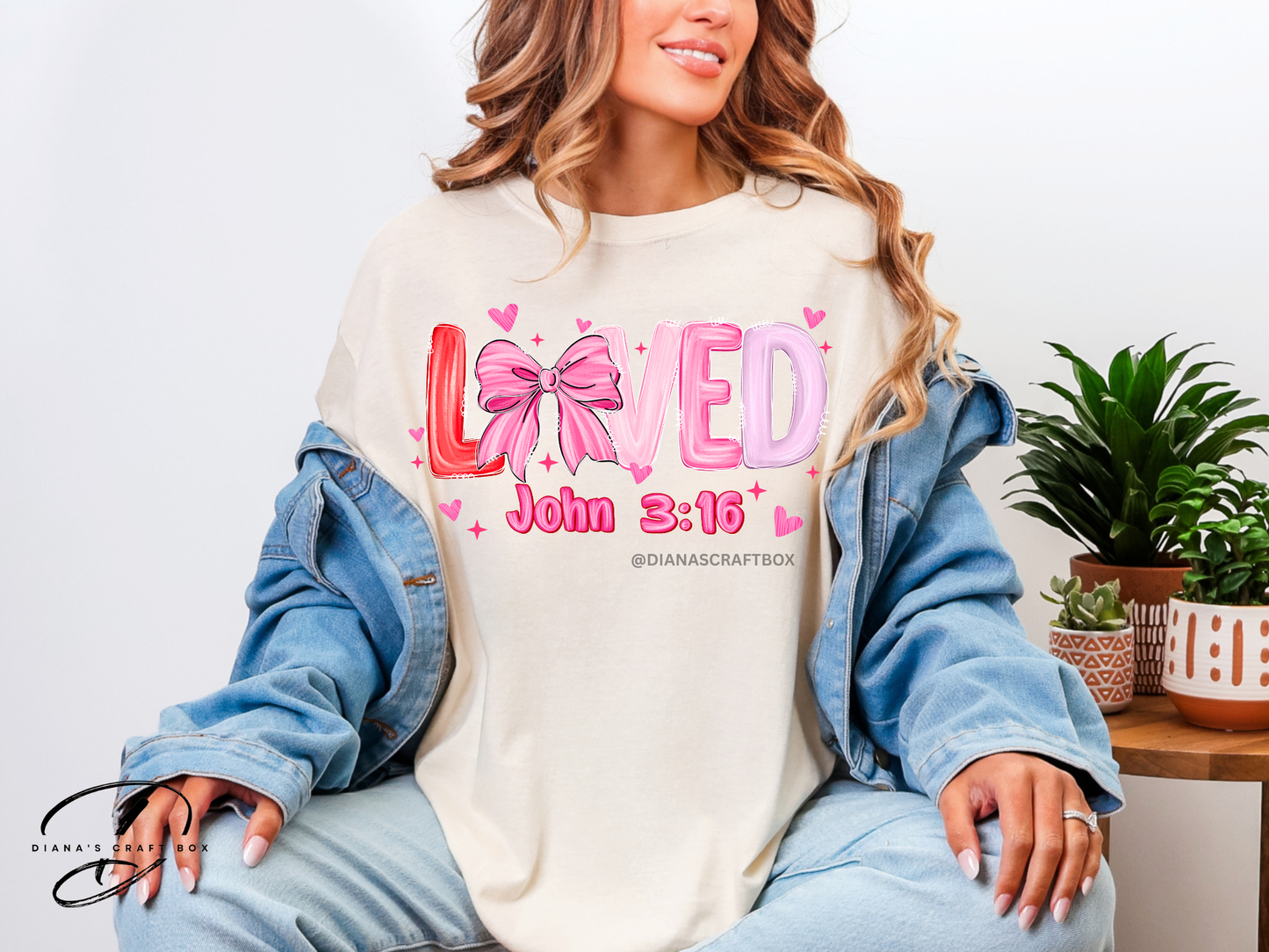 Loved John 3:16 Tshirt