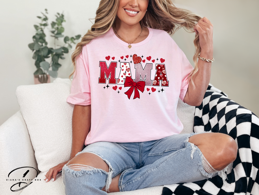 Valentines Mama T-shirt