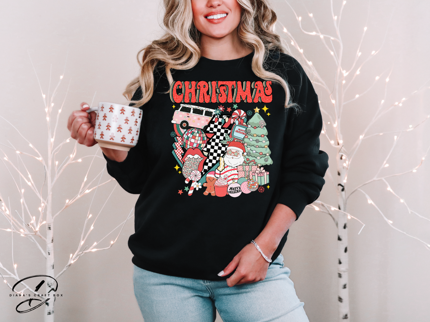 Retro Christmas Sweatshirt