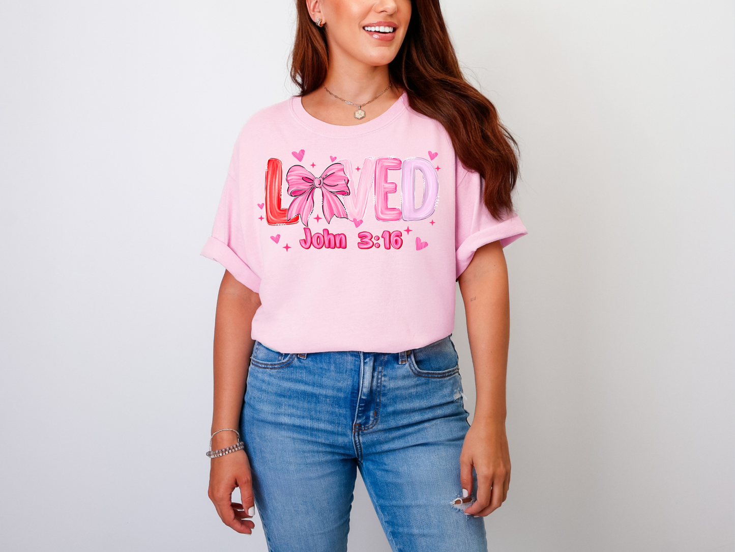 Loved John 3:16 Tshirt
