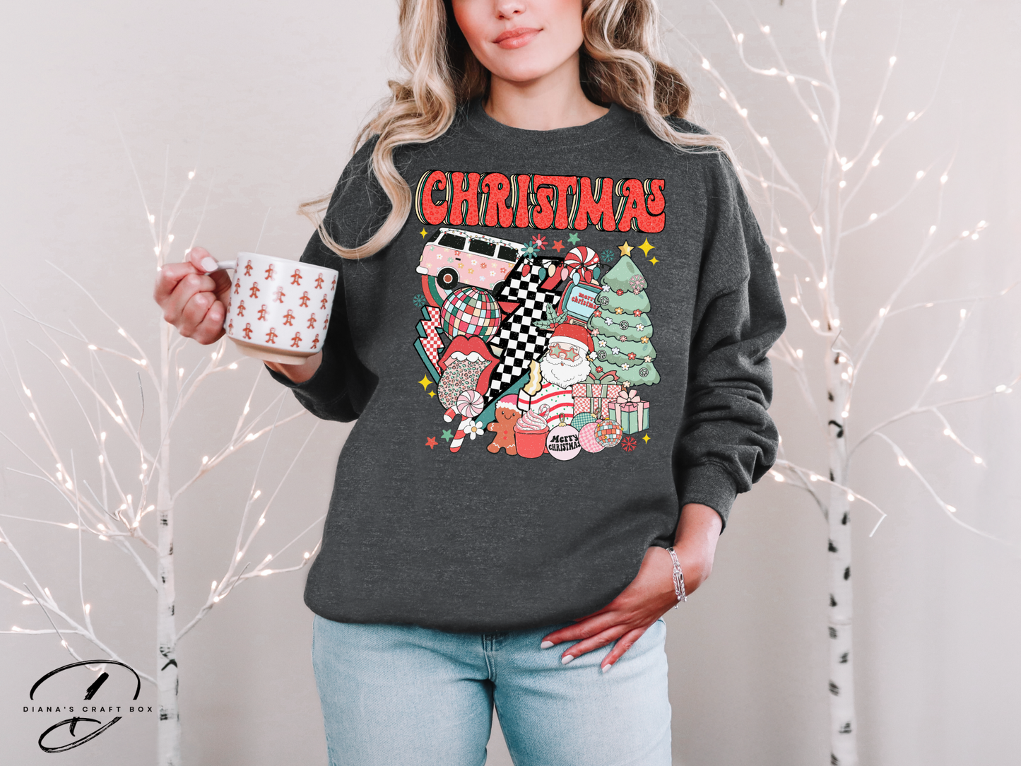 Retro Christmas Sweatshirt