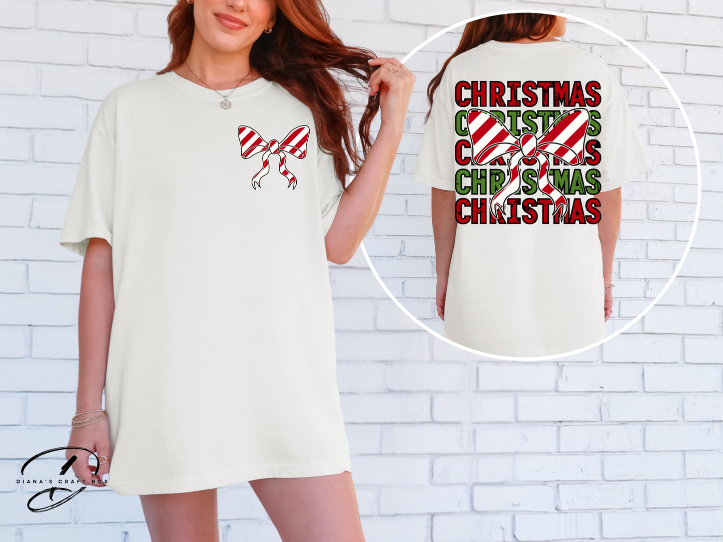 Christmas Bow T-shirt