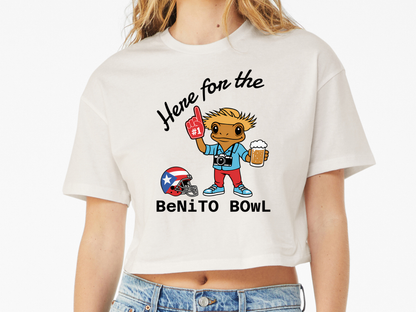 Just here for the Benito bowl Coqui Crop Top