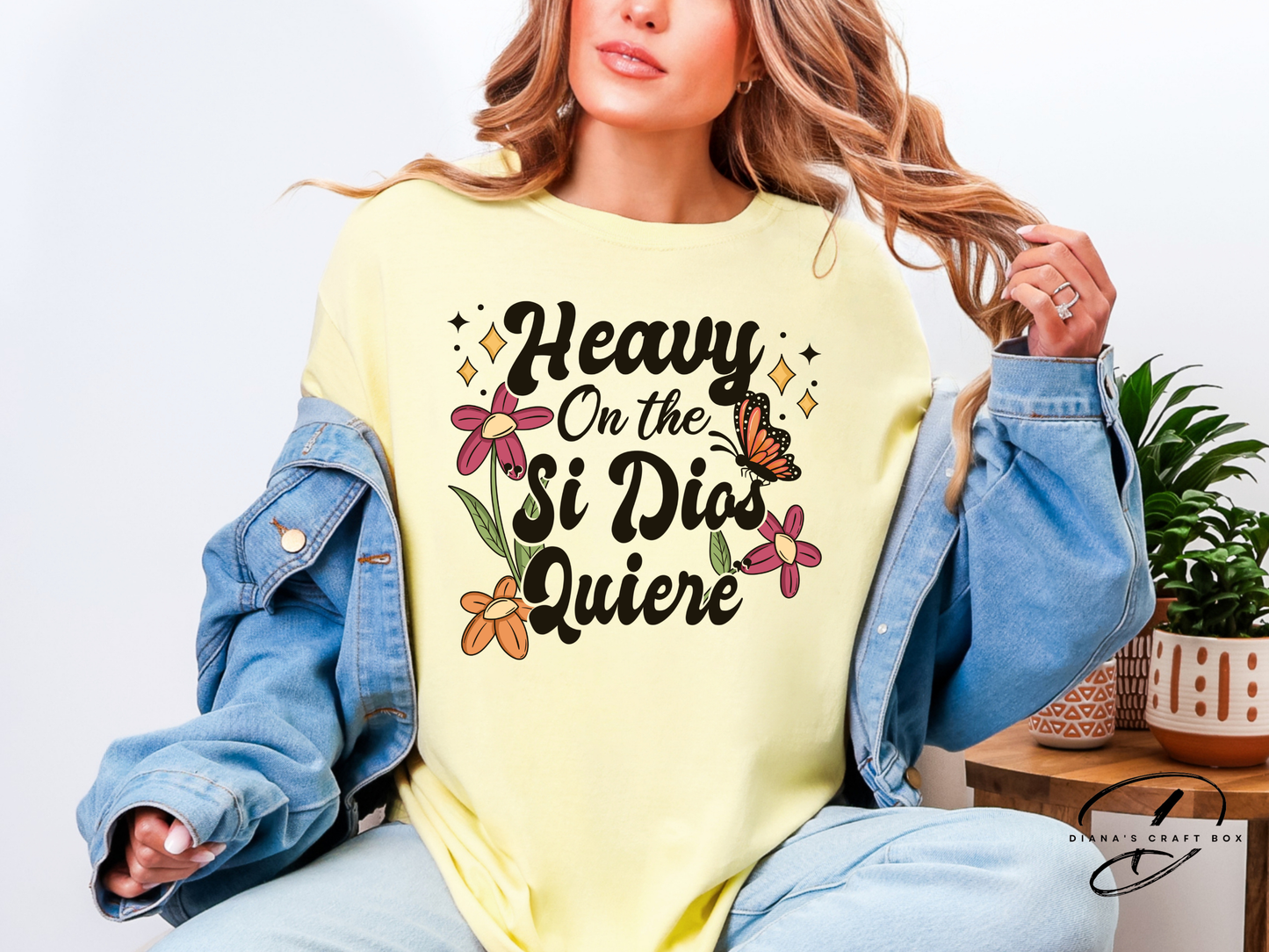 Heavy on Dios quiere T-shirt