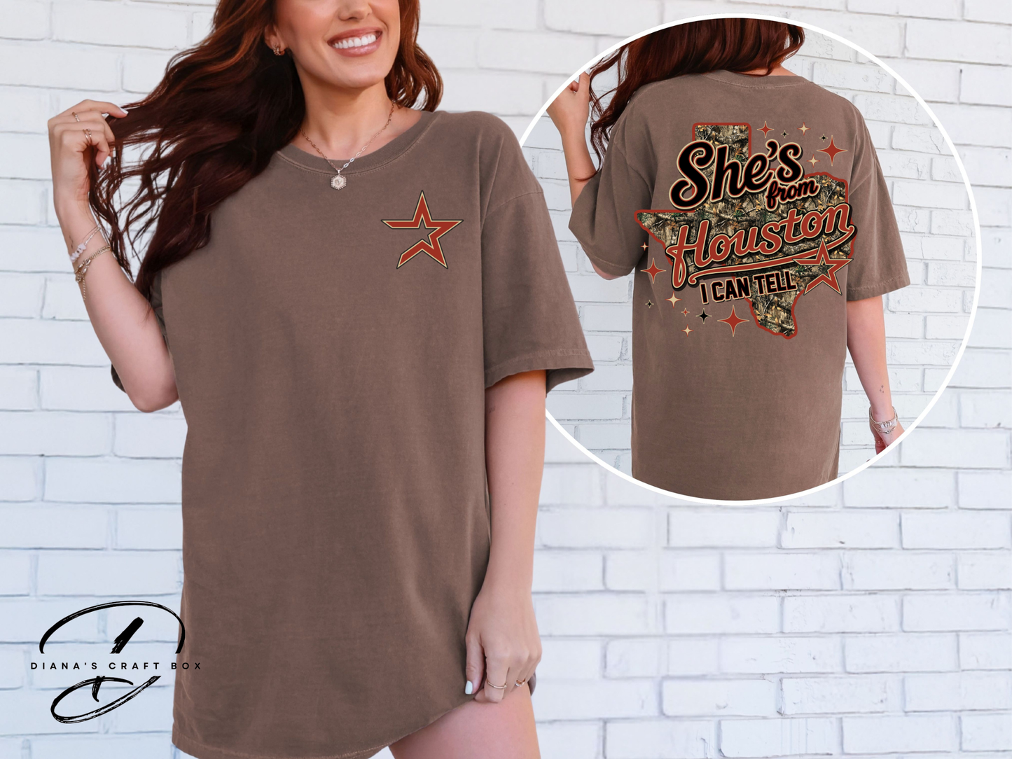 She's from Houston I can tell T-shirt