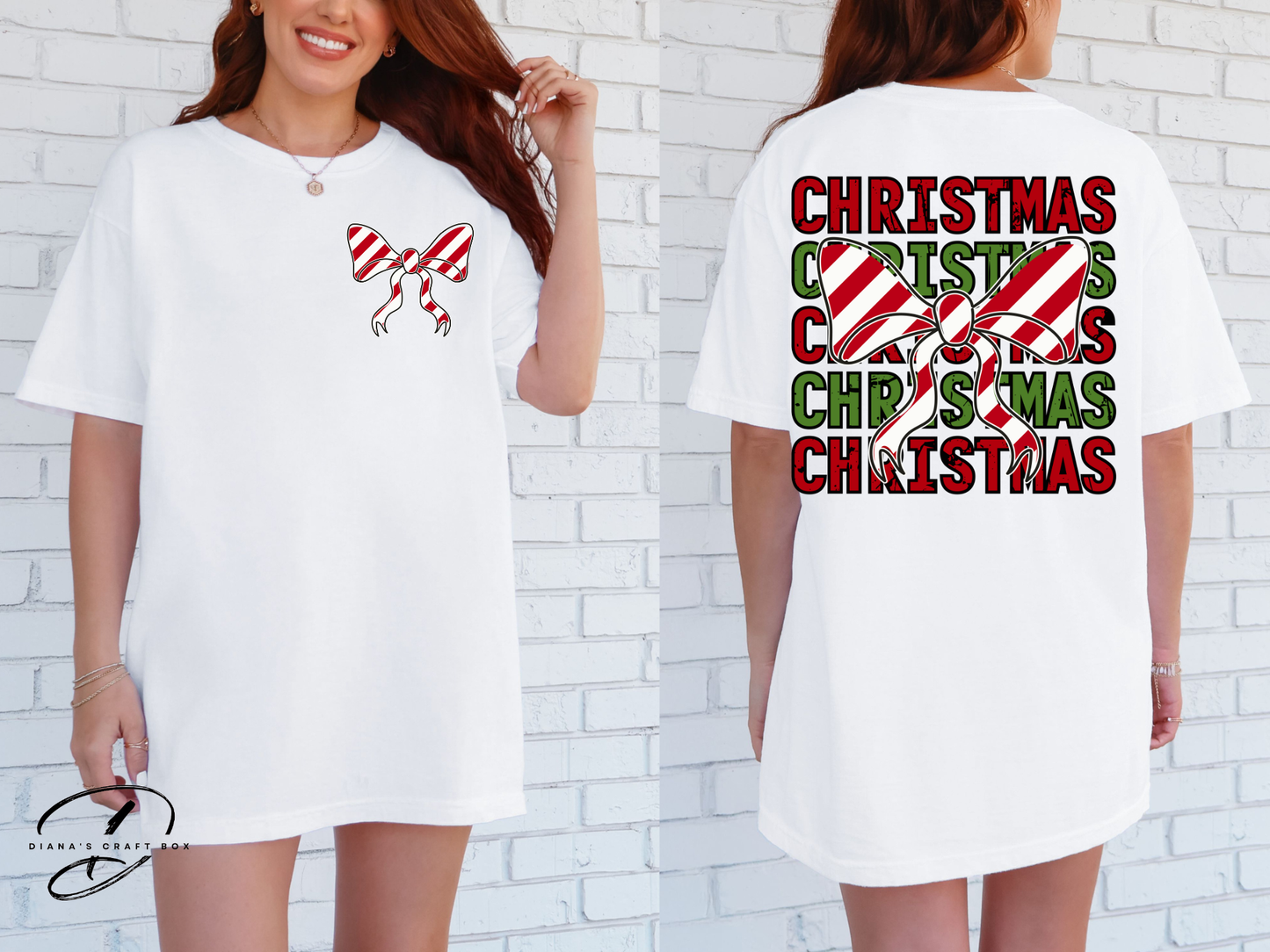 Christmas Bow T-shirt