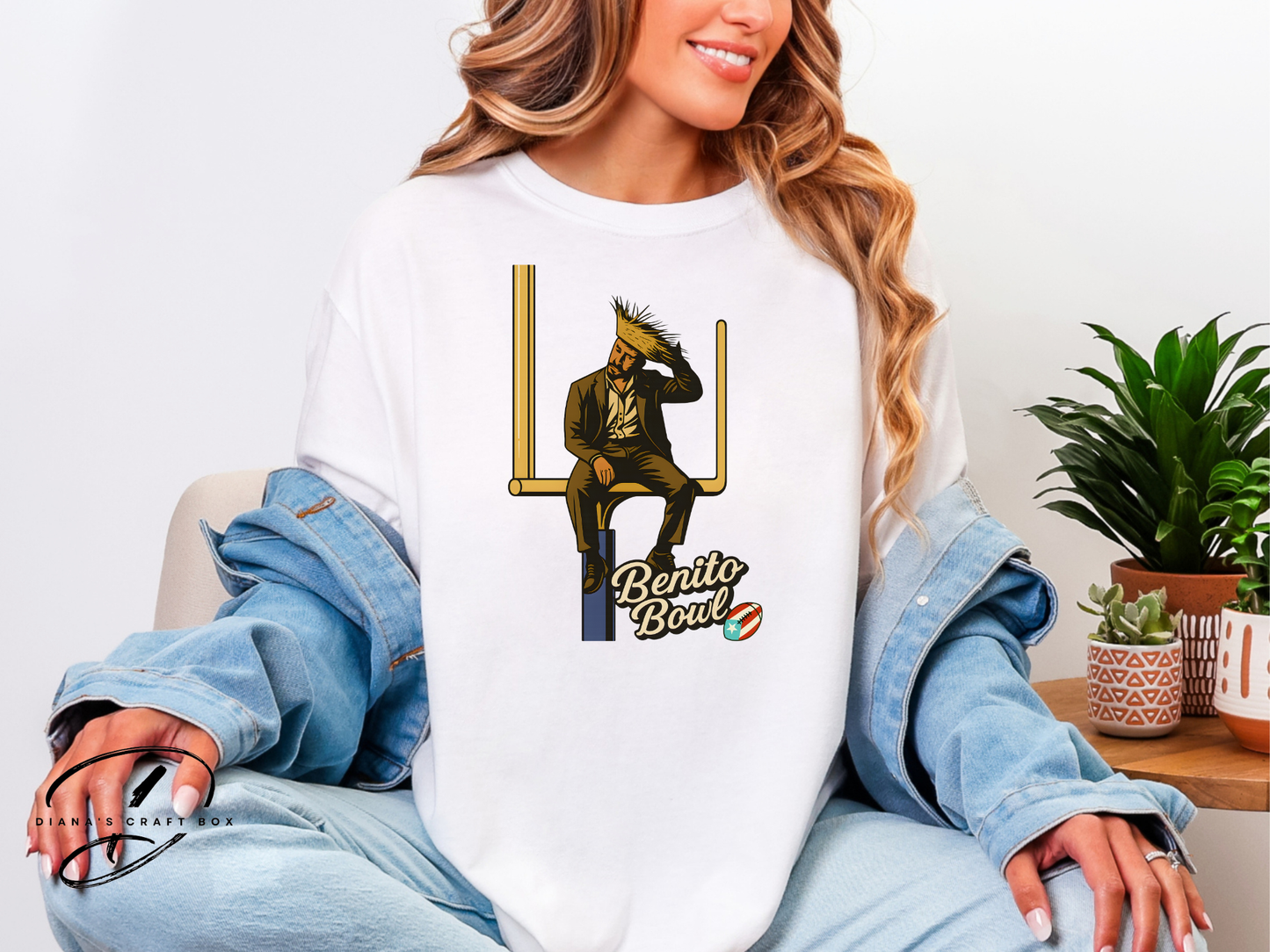 Benito Bowl with Puerto Rico Football T-shirt