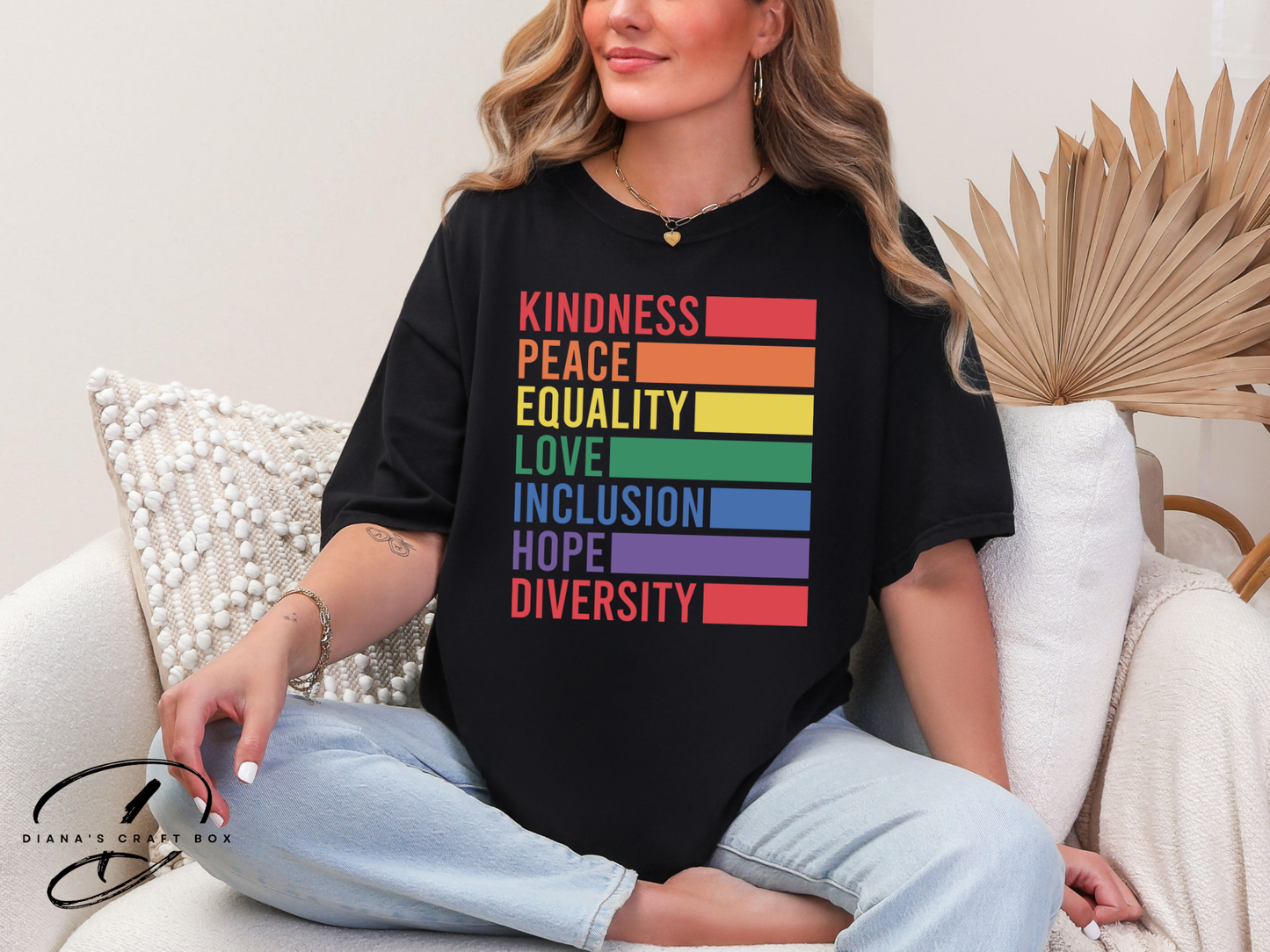 Kindness Peace Equality T-shirt