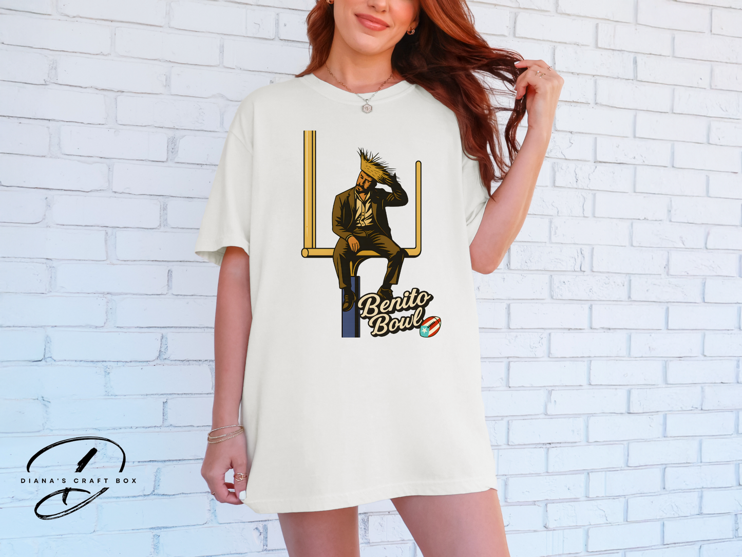 Benito Bowl with Puerto Rico Football T-shirt
