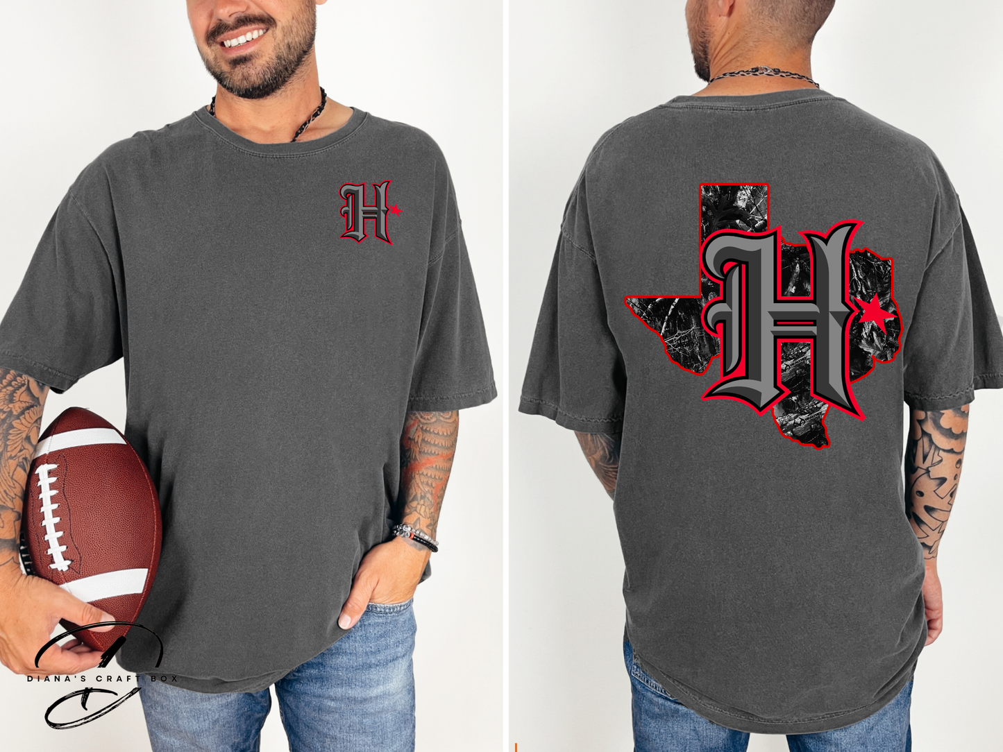 The H t-shirt