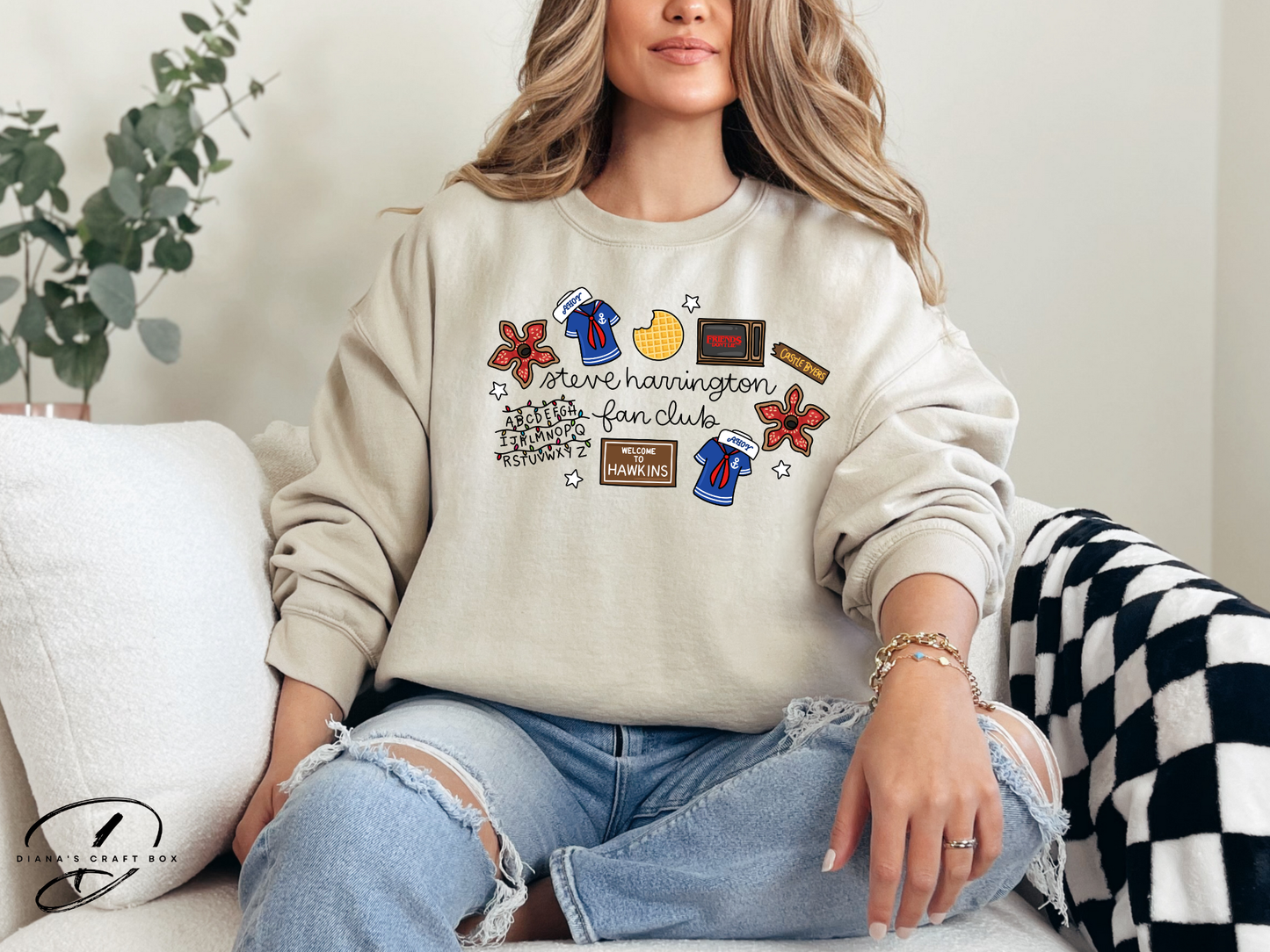 Steve Harrington Fan Club Sweatshirt