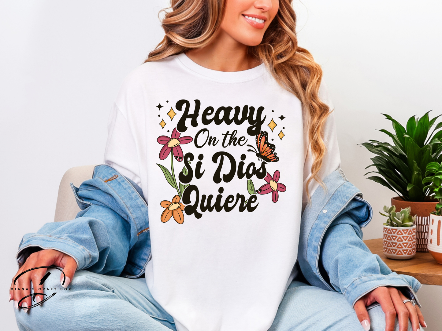 Heavy on Dios quiere T-shirt
