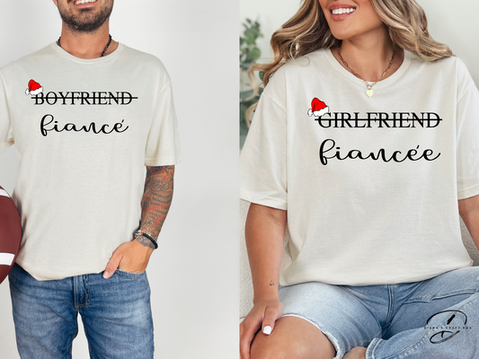 Boyfriend/Girlfriend to Fiancees' T-shirts