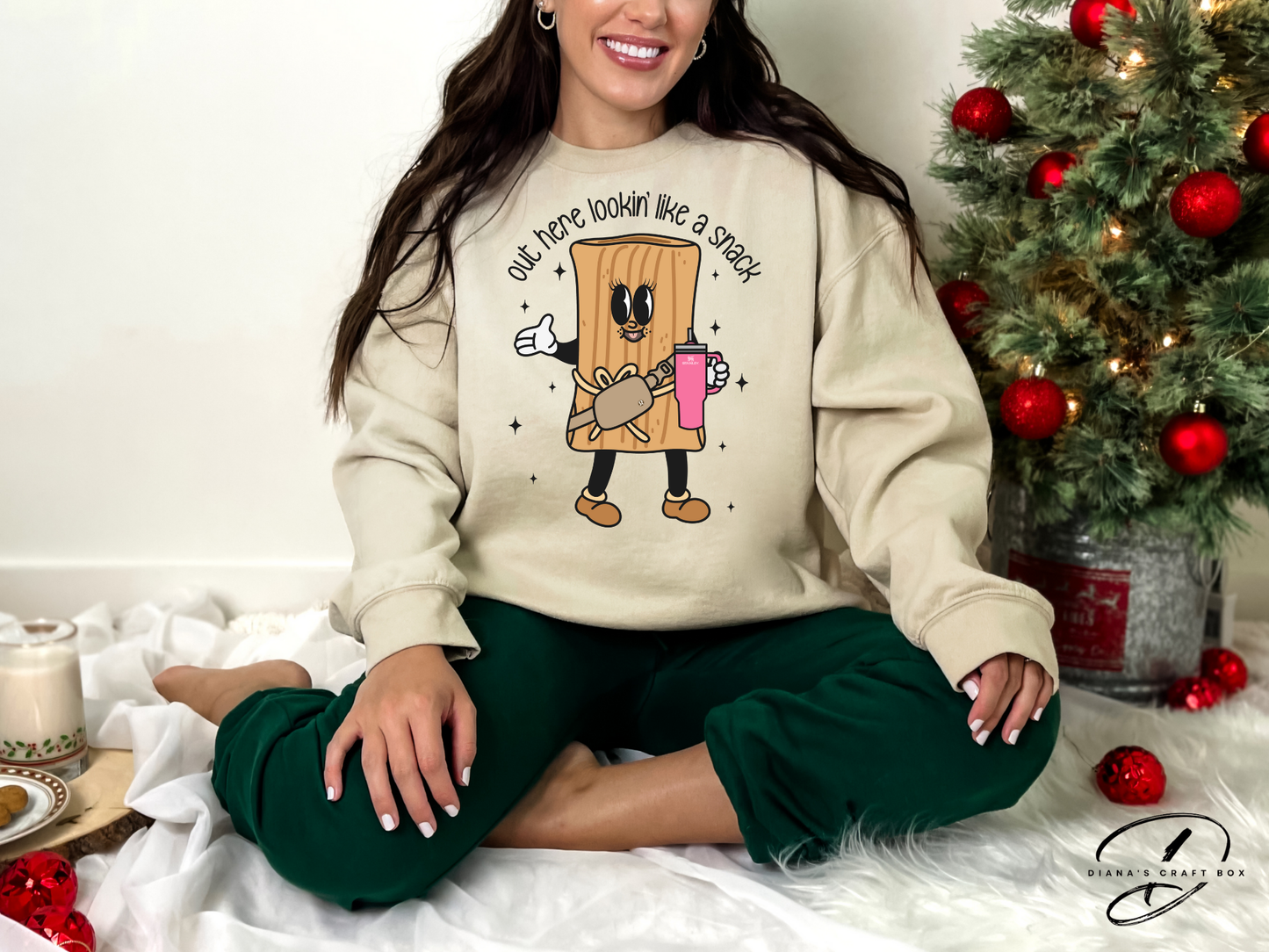 Out here lookin' like a snack (tamale) Sweatshirt