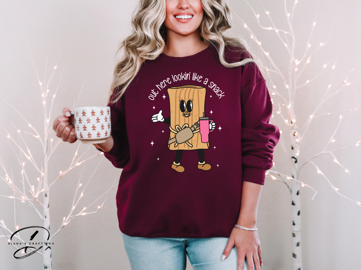 Out here lookin' like a snack (tamale) Sweatshirt