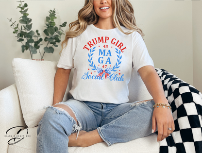 Trump girl MAGA Social club