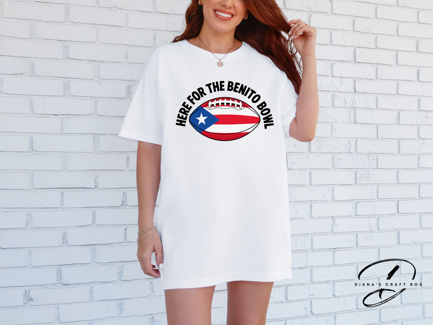 Here for Benito Bowl Football T-shirt
