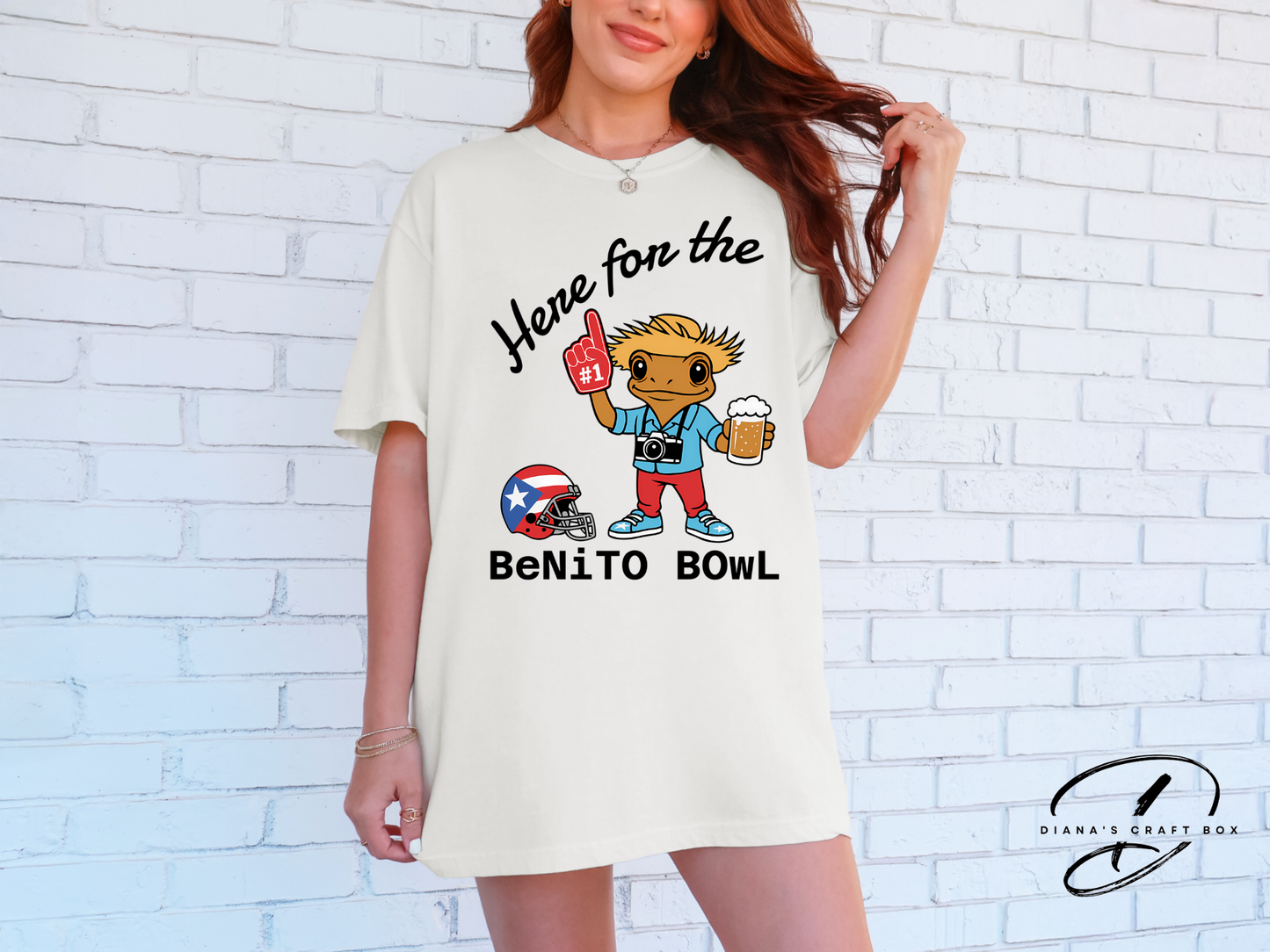 Just here for the Benito Bowl Coqui T-shirt