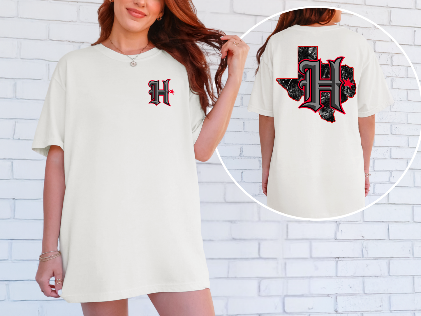 The H t-shirt