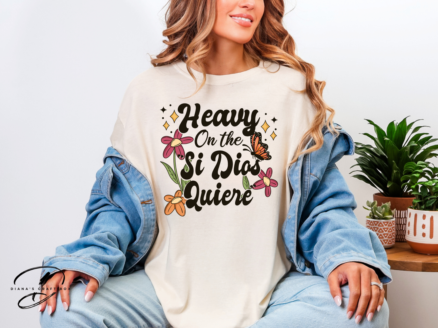 Heavy on Dios quiere T-shirt