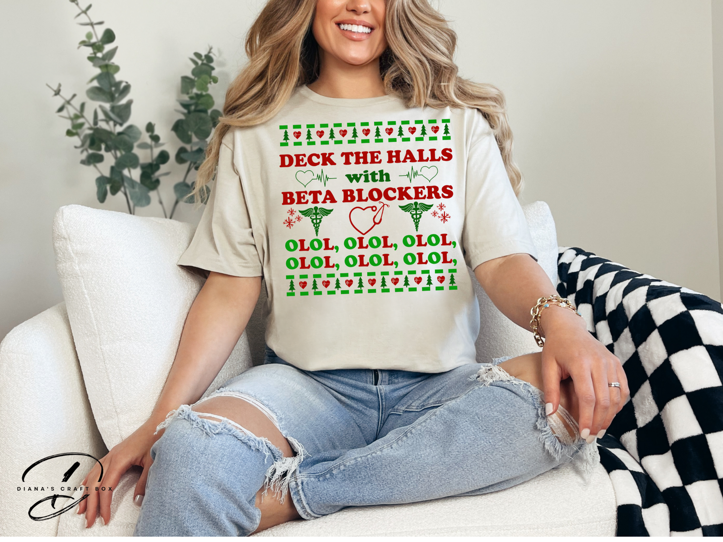 Deck the halls with Beta blockers T-shirt