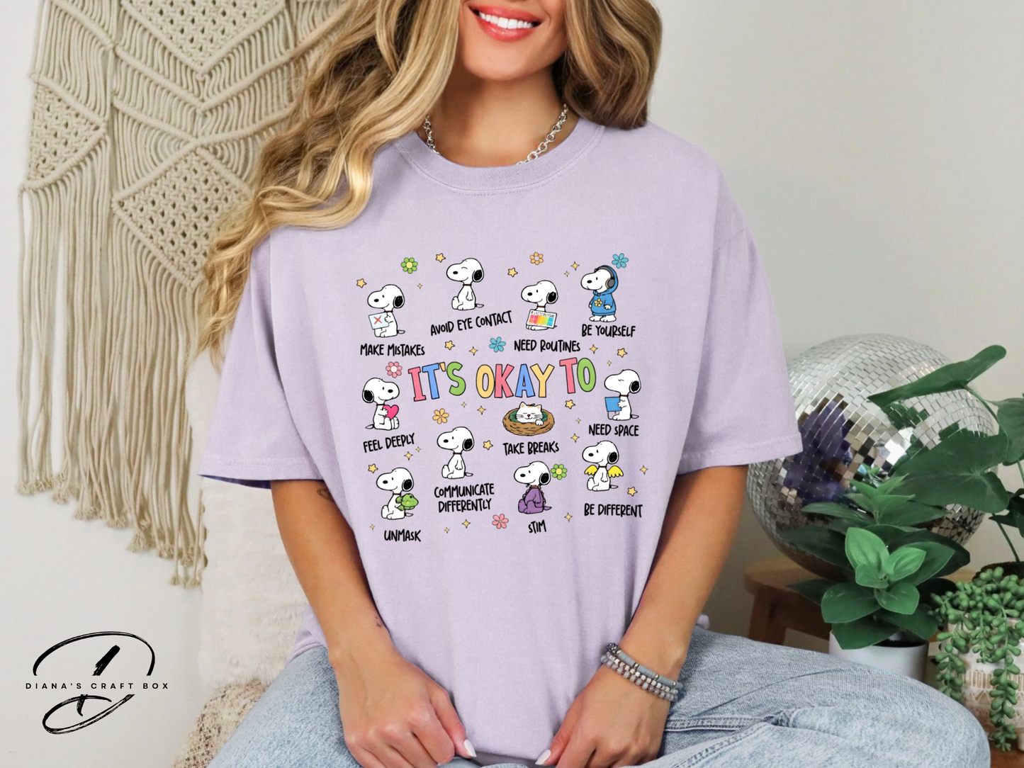 It's okay to (Snoopy)  Tshirt