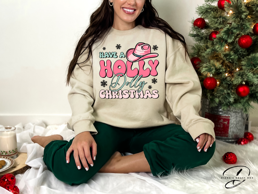 Have a Dolly Jolly Christmas Sweatshirt