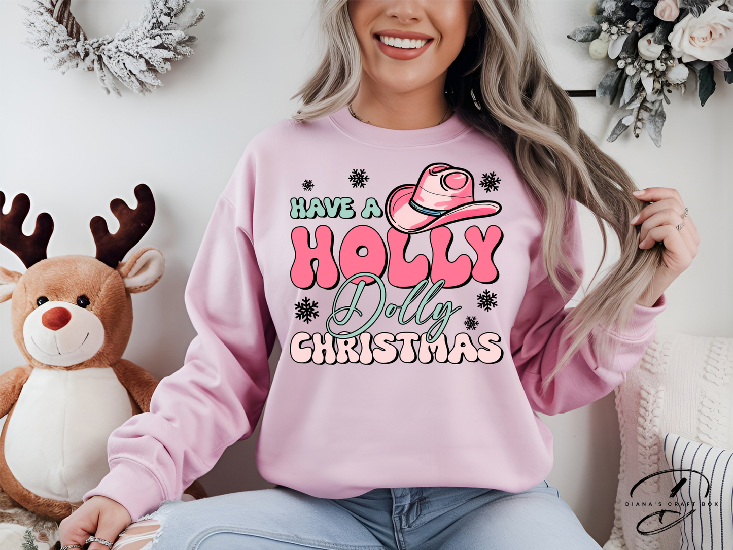 Have a Dolly Jolly Christmas Sweatshirt