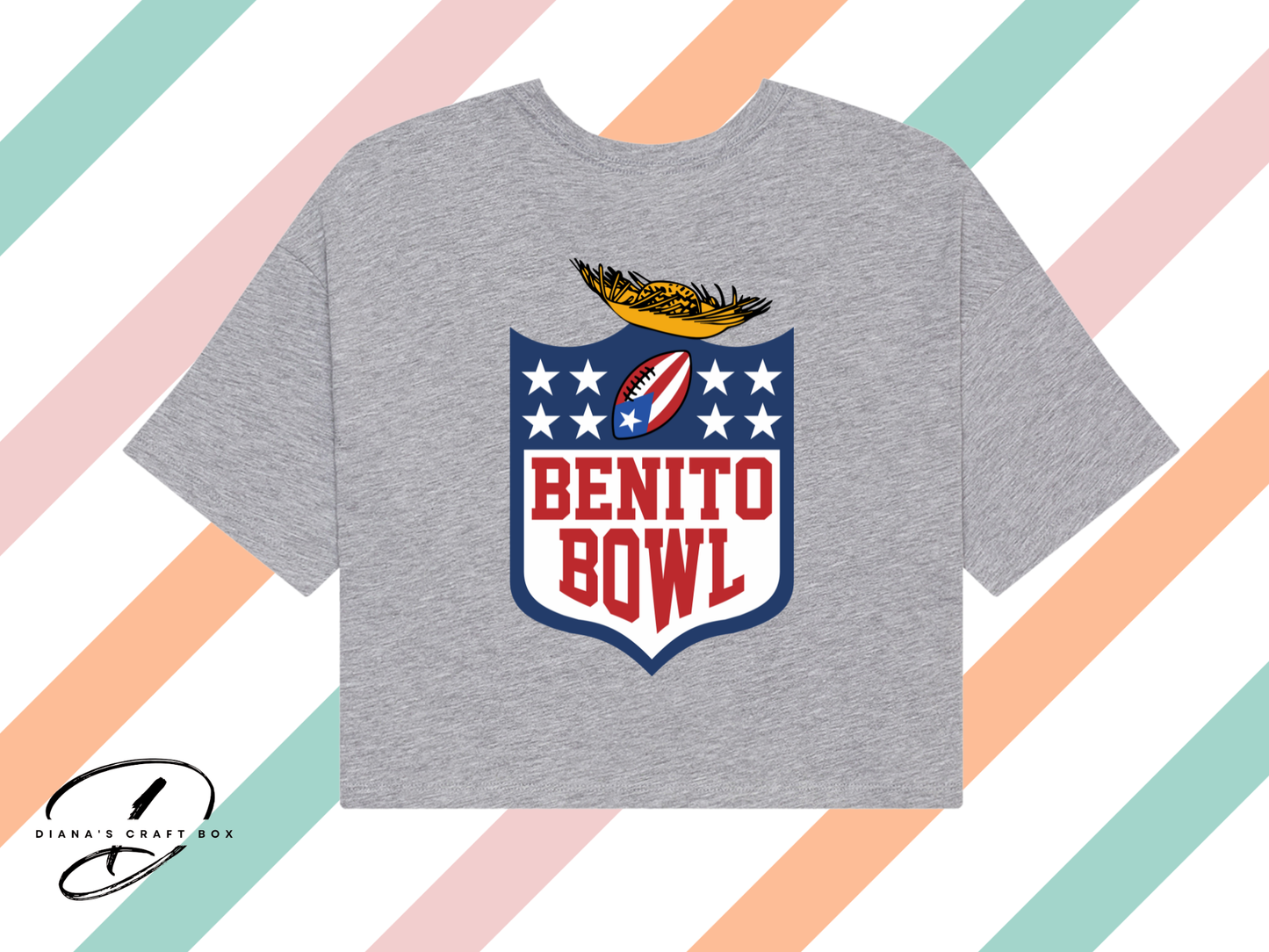 Benito bowl with Pavas Hat Crop Top/ Racer Tank Top