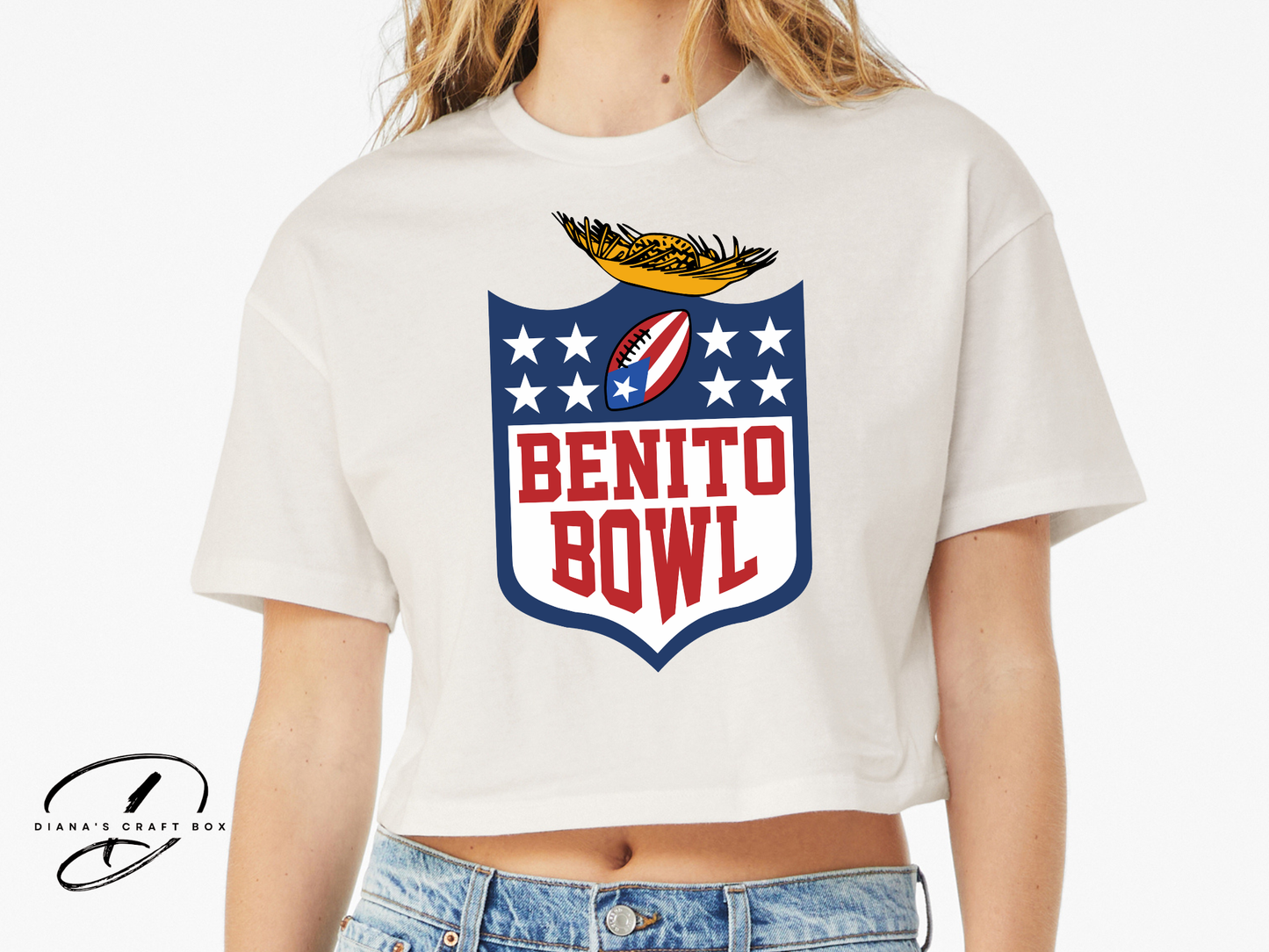 Benito bowl with Pavas Hat Crop Top/ Racer Tank Top