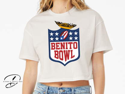 Benito bowl with Pavas Hat Crop Top/ Racer Tank Top