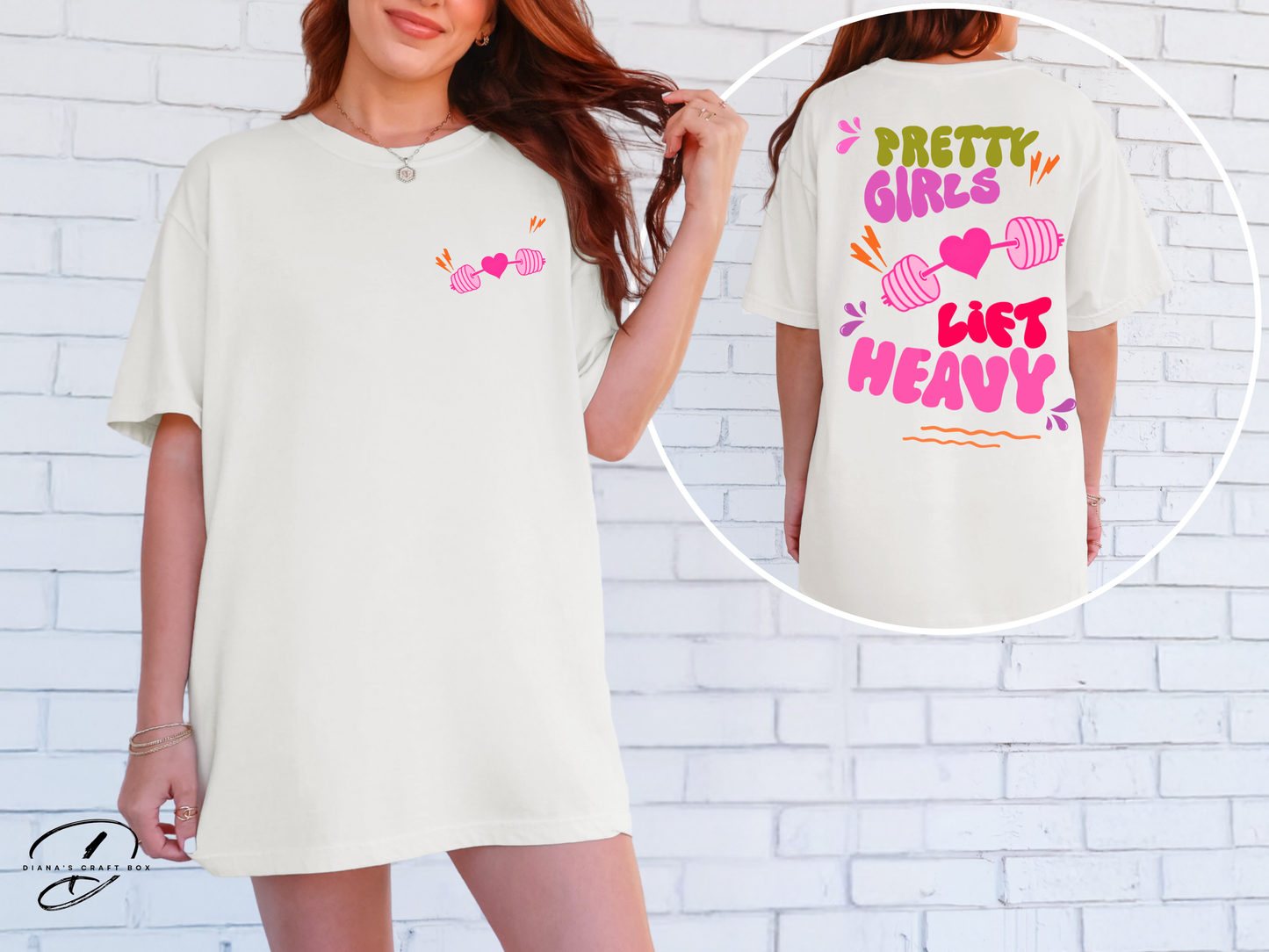Pretty Girls Lift Heavy. T-shirt