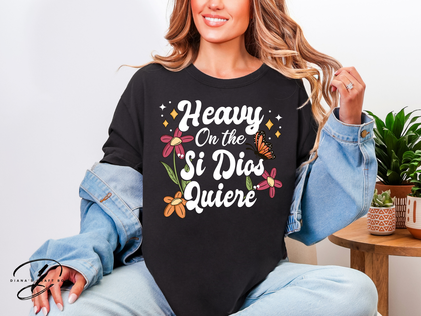 Heavy on Dios quiere T-shirt