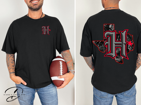 The H t-shirt