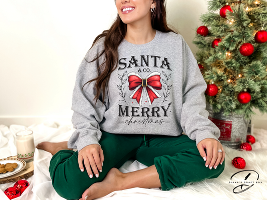 Santa Merry Sweatshirt