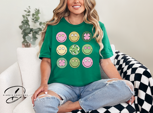Smiley Faces St. Patty's day