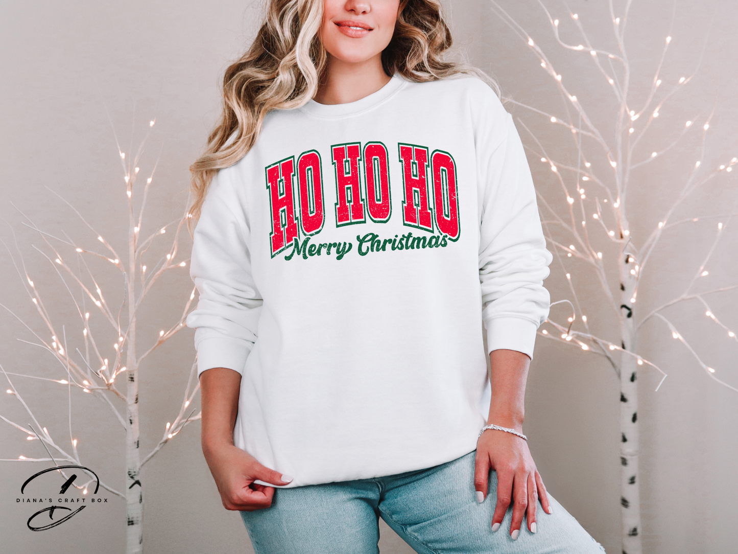 HO HO HO Merry Christmas Sweatshirt