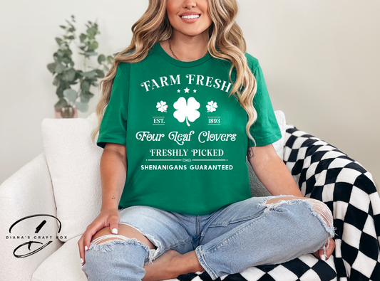Farm Fresh Four Leaf Clovers