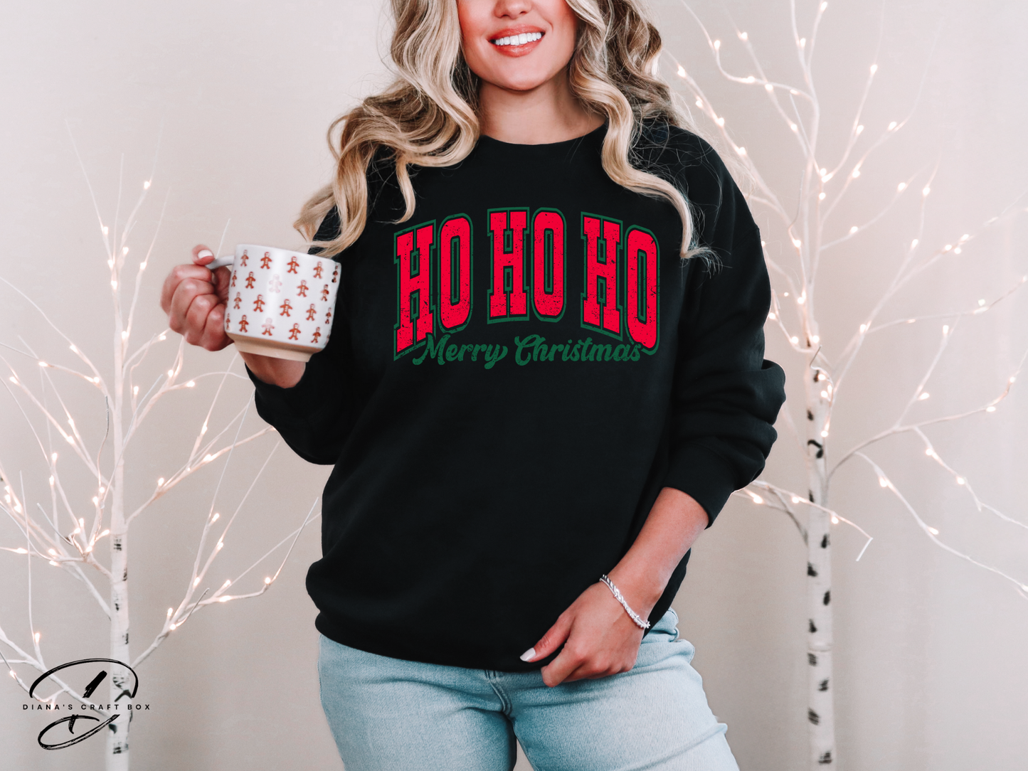 HO HO HO Merry Christmas Sweatshirt