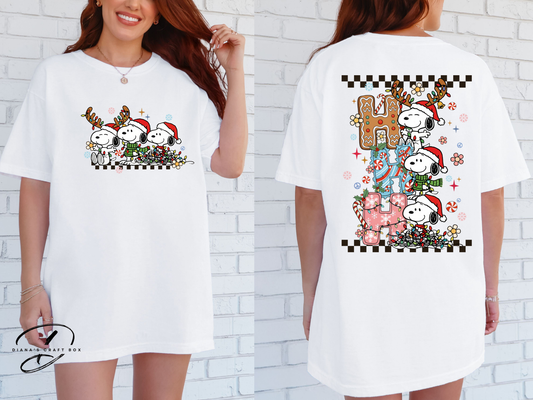 HO HO HO Snoopy T-shirt