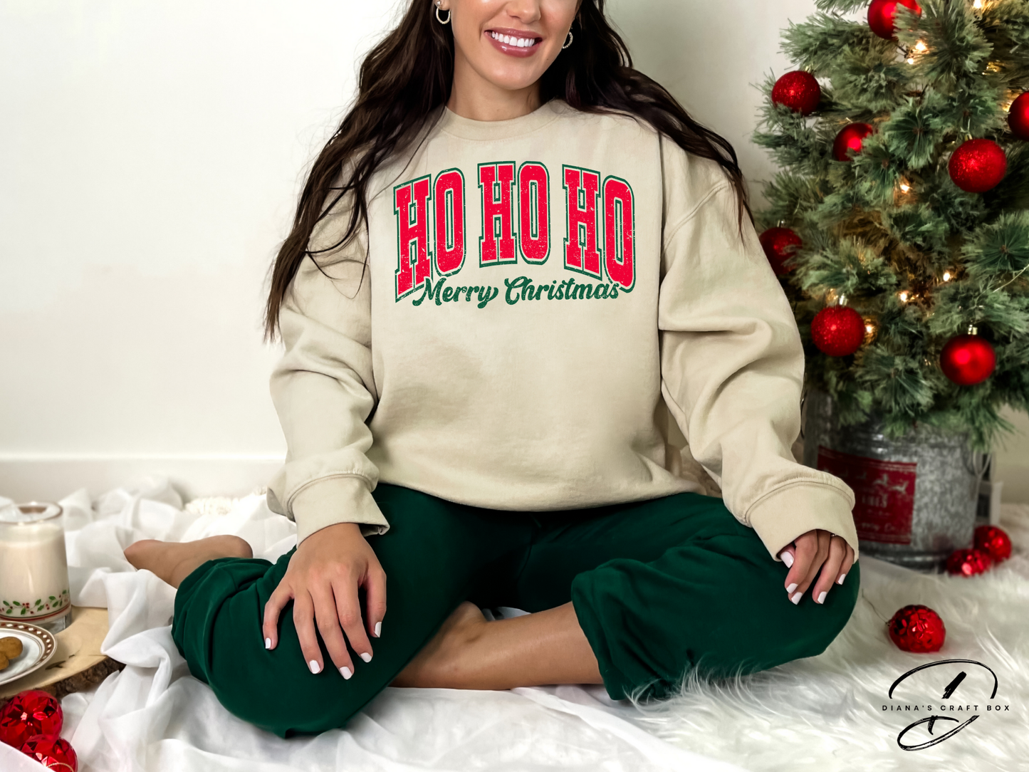 HO HO HO Merry Christmas Sweatshirt