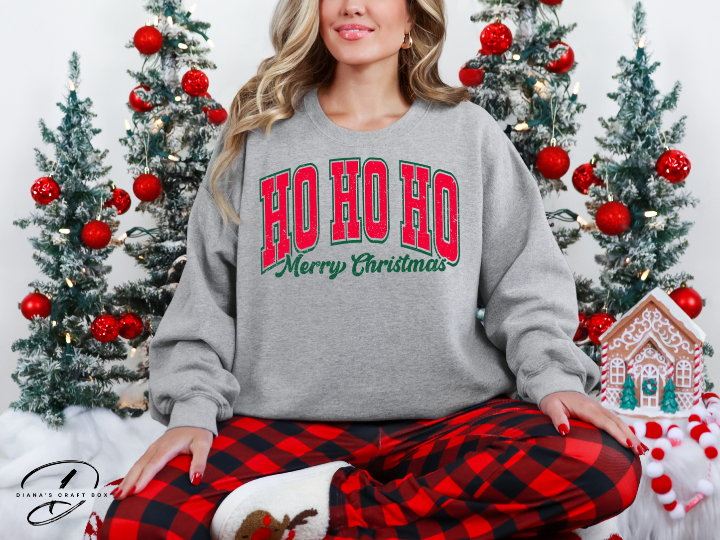 HO HO HO Merry Christmas Sweatshirt