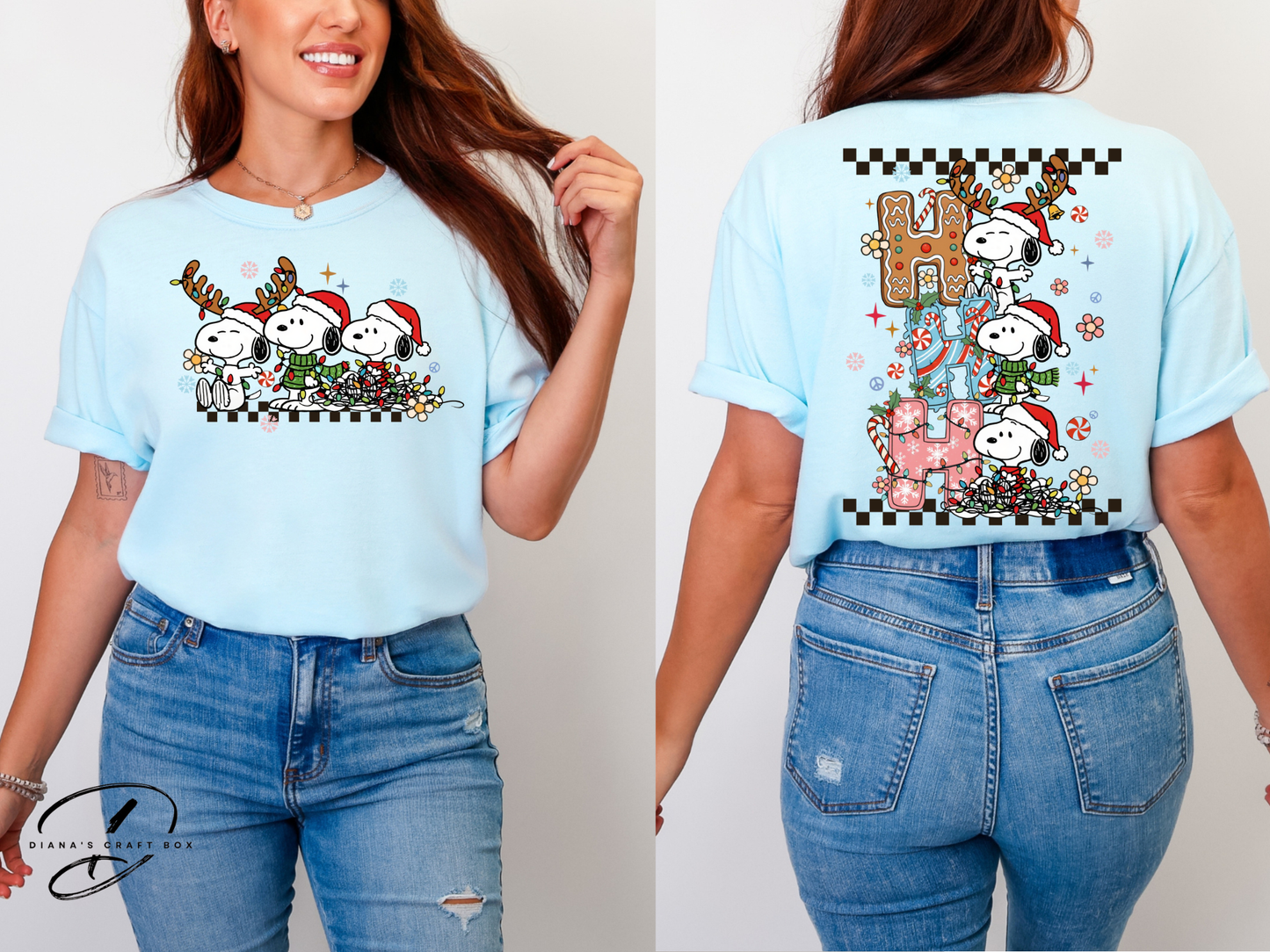 HO HO HO Snoopy T-shirt