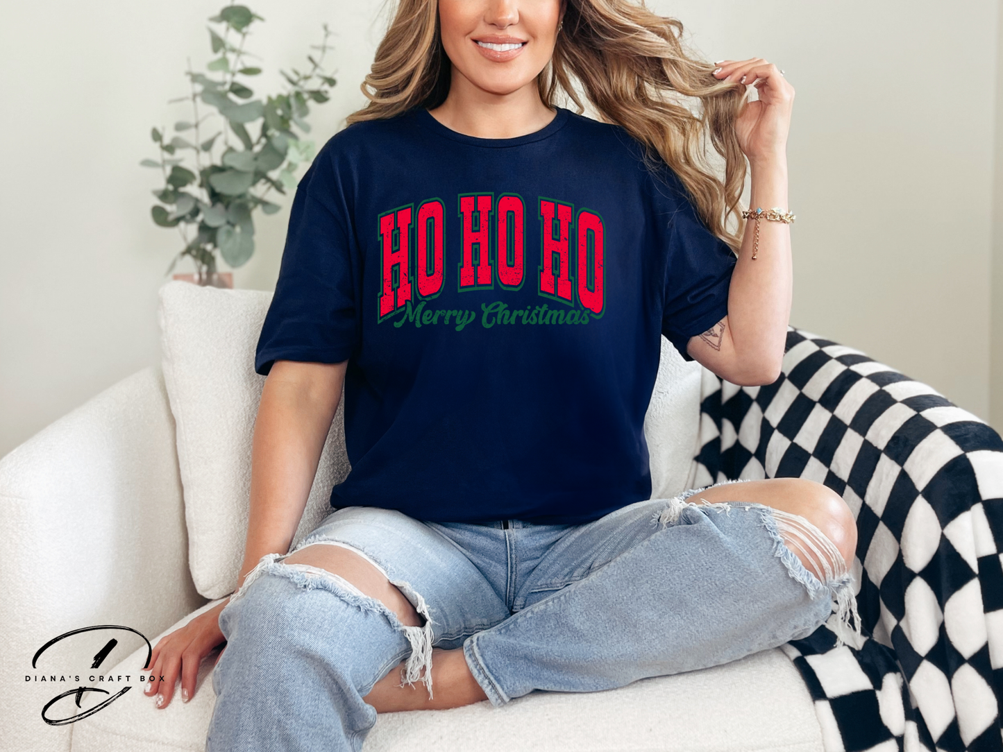 HO HO HO Merry Christmas T-shirt