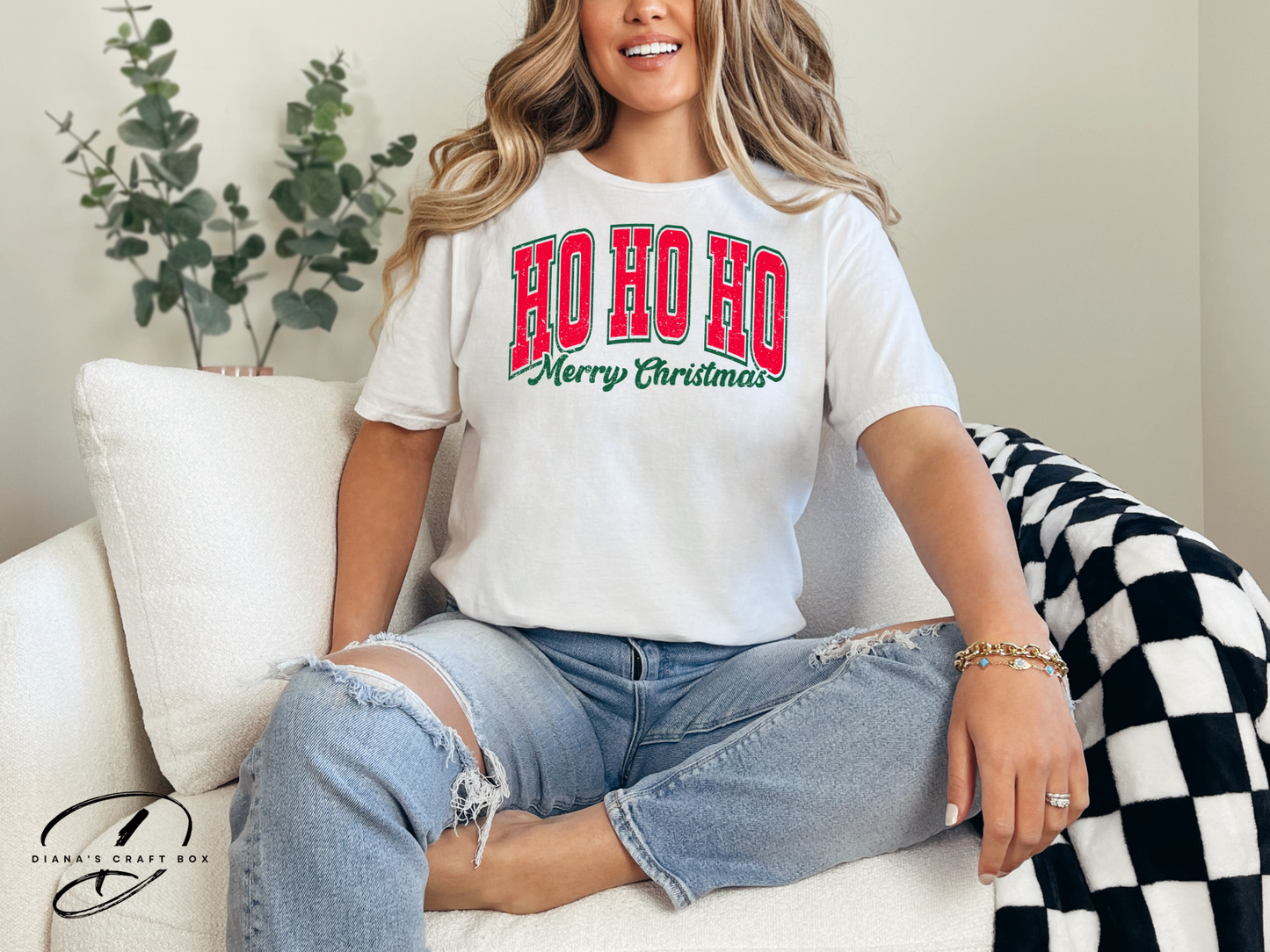 HO HO HO Merry Christmas T-shirt