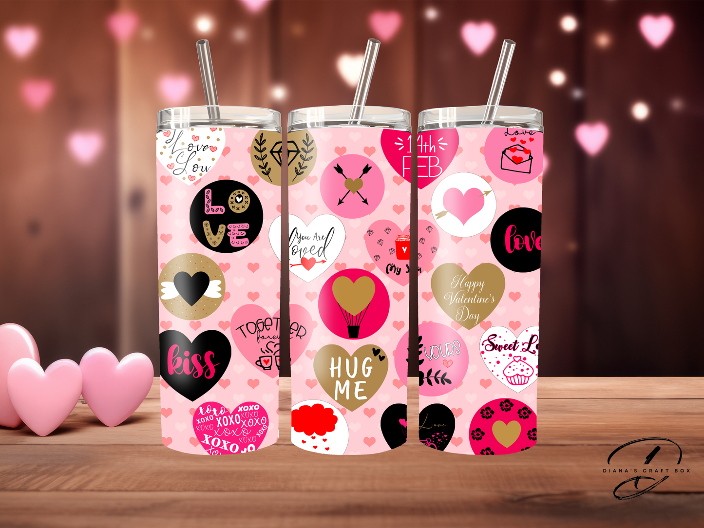 February 14 tumbler