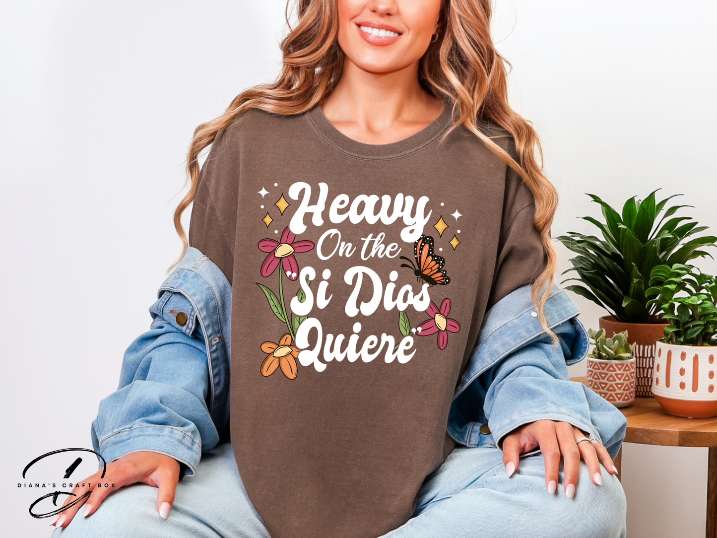 Heavy on Dios quiere T-shirt