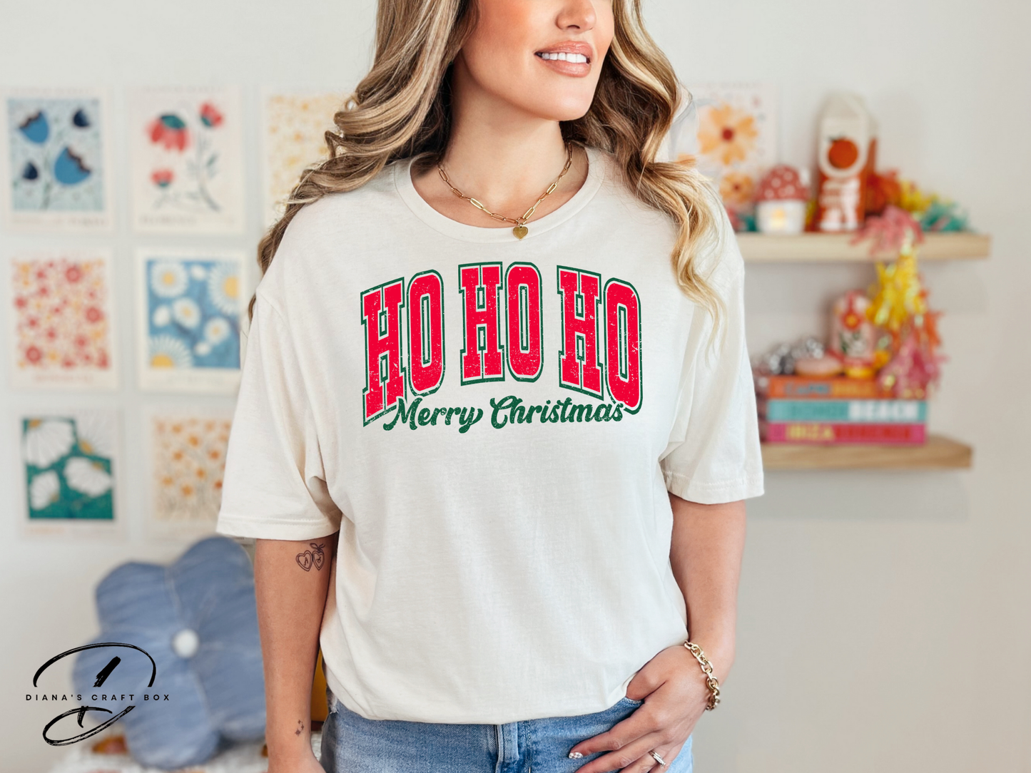 HO HO HO Merry Christmas T-shirt