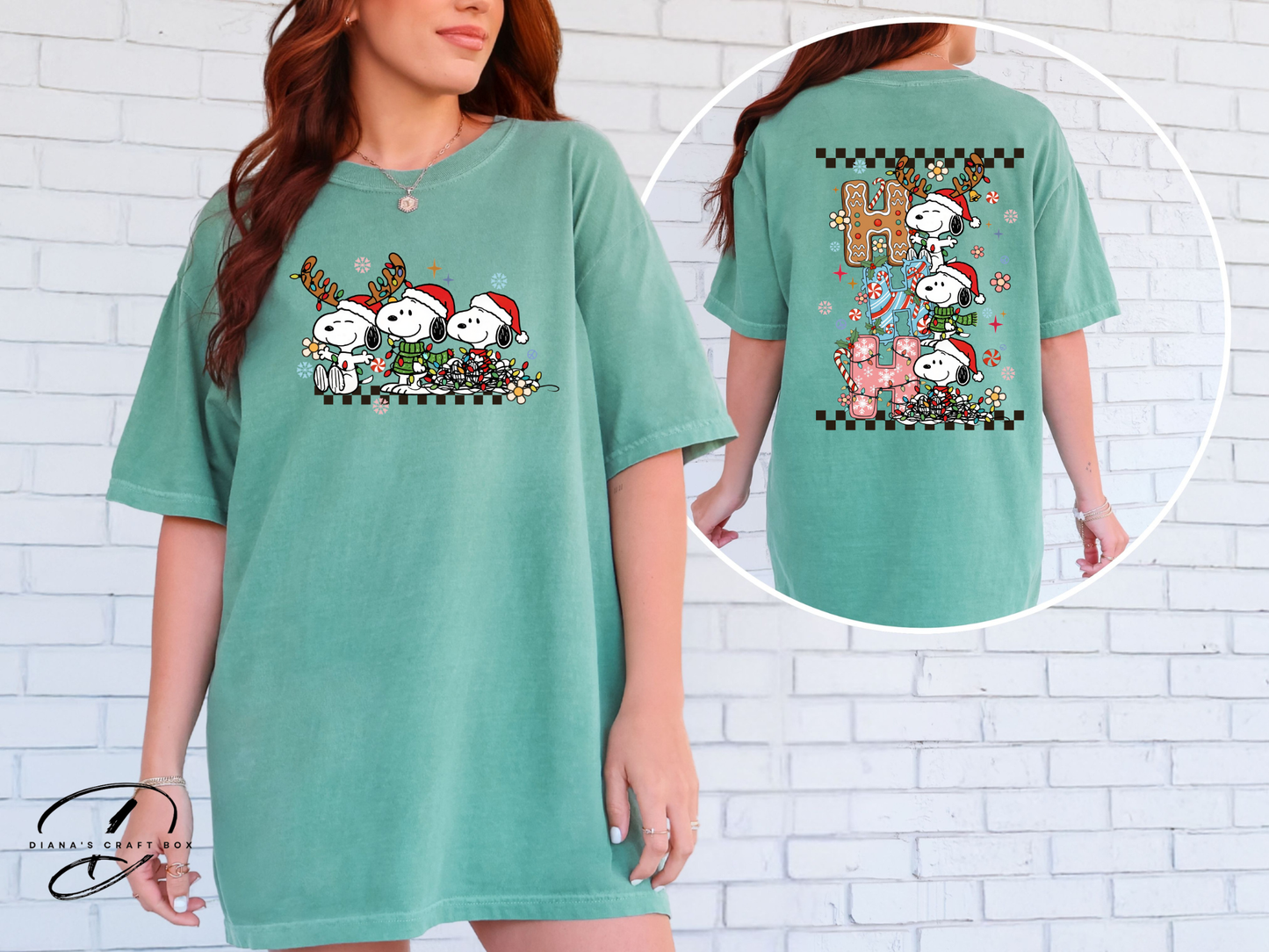 HO HO HO Snoopy T-shirt